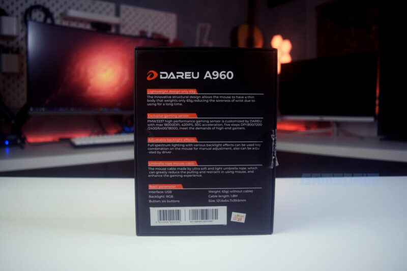Dareu A960 Alpha Box Belakang Gamedaim Review