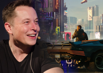 Elon musk mobil tesla model s dapat memainkan cyberpunk 2077! Gamedaim