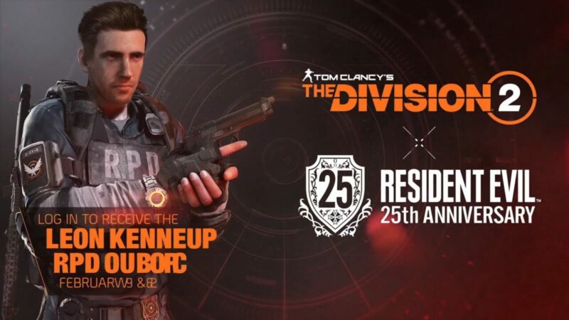 Rayakan Ulang Tahun ke 25, The Division 2 Berkolaborasi dengan Resident Evil | Ubisoft