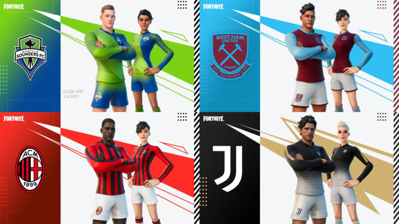 Fortnite kedatangan skin jersey baru pada update pele cup | fortniteinfo