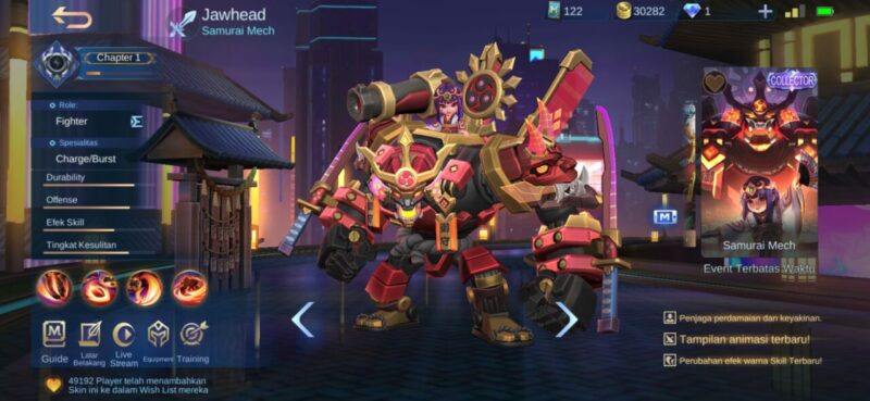 Jawhead Mobile Legends