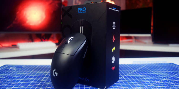 Logitech g pro x superlight box mouse gamedaim review