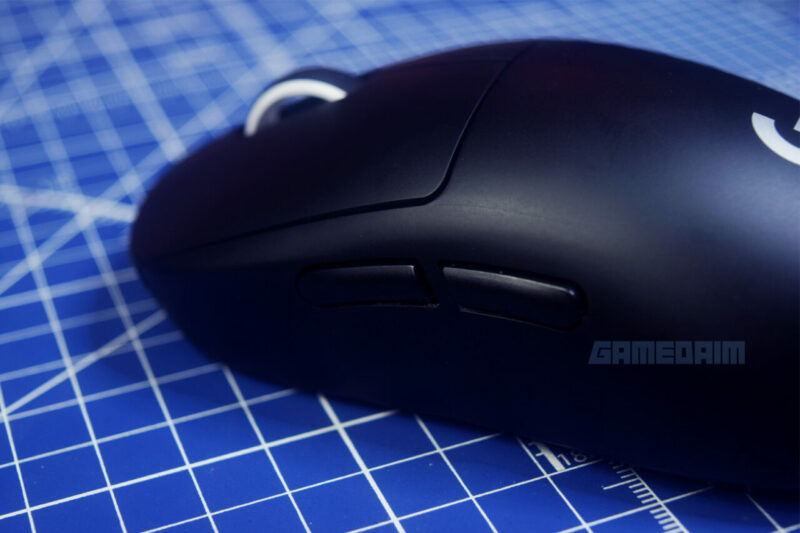 Logitech g pro x superlight side button gamedaim review