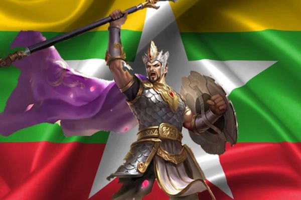 Pemain Bendera Myanmar