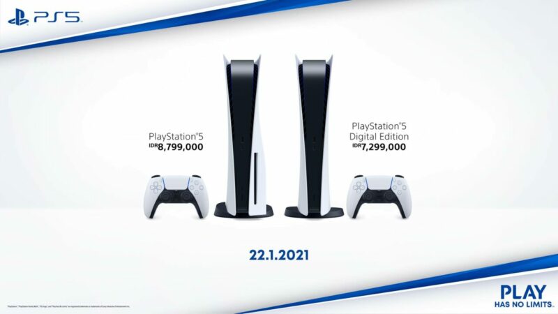 Playstation 5 Resmi Rilis Di Indonesia!