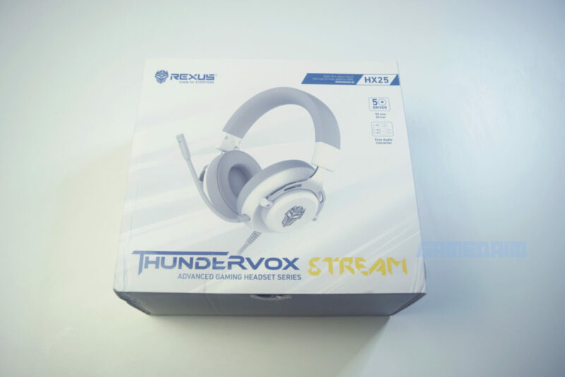 Rexus thundervox stream hx25 box gamedaim review