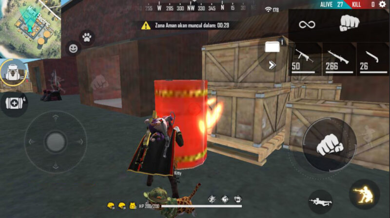 Tong Merah Free Fire