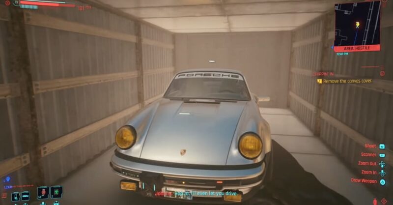 Cara Mendapatkan Porsche 911 Milik Jhonny Silverhand di Cybeprunk 2077 | ScreenRant
