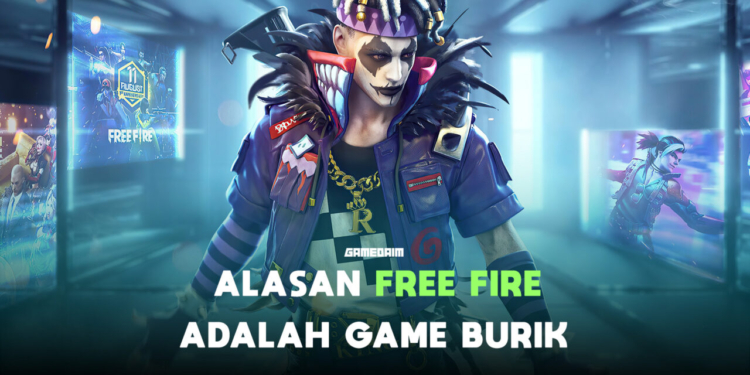 Alasan utama kenapa free fire (ff) disebut game burik gamedaim