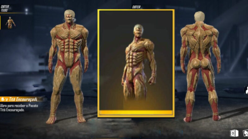 Armored titan free fire