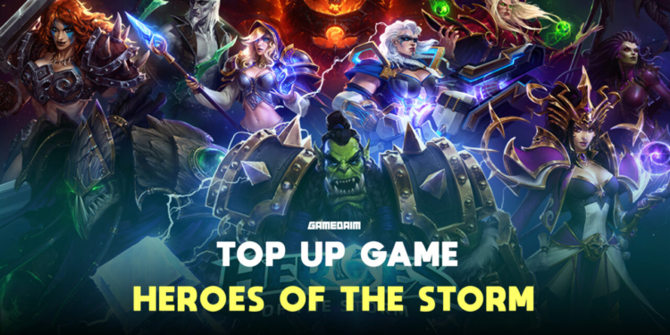 Begini cara top up game heroes of the storm dengan mudah gamedaim