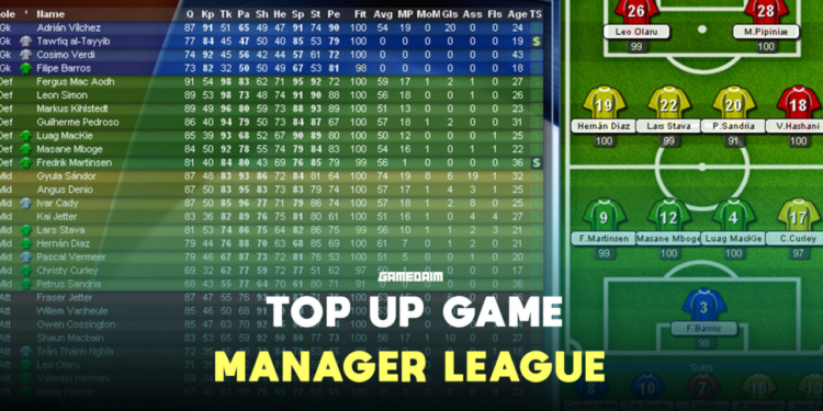 Begini cara top up game manager league dengan mudah gamedaim