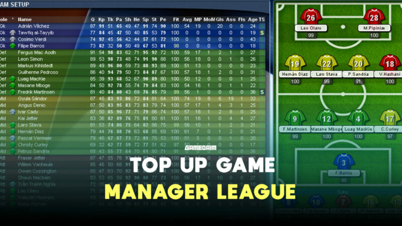 Begini Cara Top Up Game Manager League Dengan Mudah Gamedaim