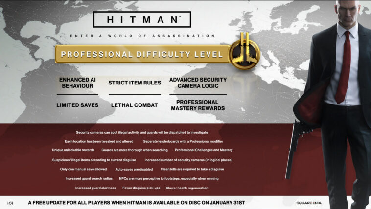 Cara Mengubah Difficulties Pada Game Hitman 3 | IO Interactive