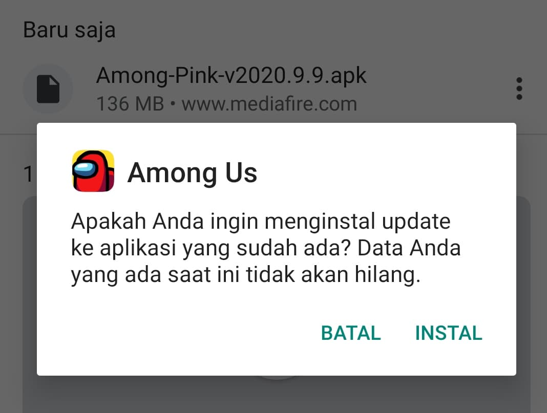 Download among us pink mod apk terbaru 2021 install