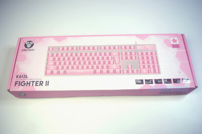 Fantech Sakura Lite Edition Keyboard Fighter 2 K613l Box Gamedaim Review