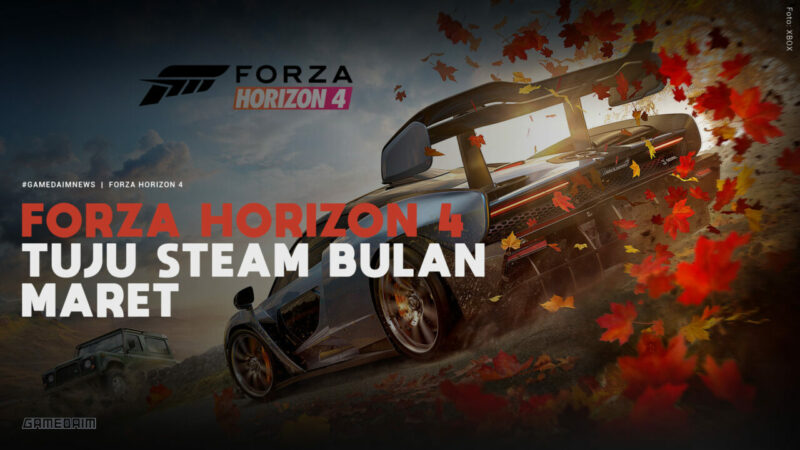 Forza Horizon 4 Tuju Steam Bulan Maret 2021 Gamedaim