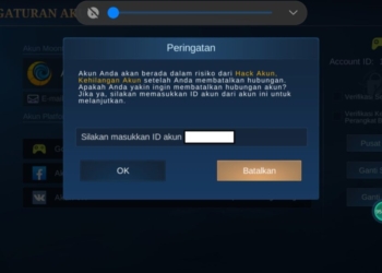 Bind akun mobile legends