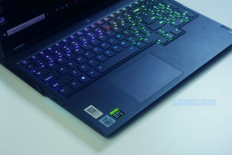 Lenovo legion 7i truestrike keyboard gamedaim review