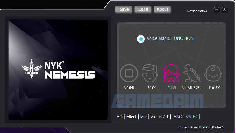 Nyk nemesis hs p18 banshee software voice changerl gamedaim review