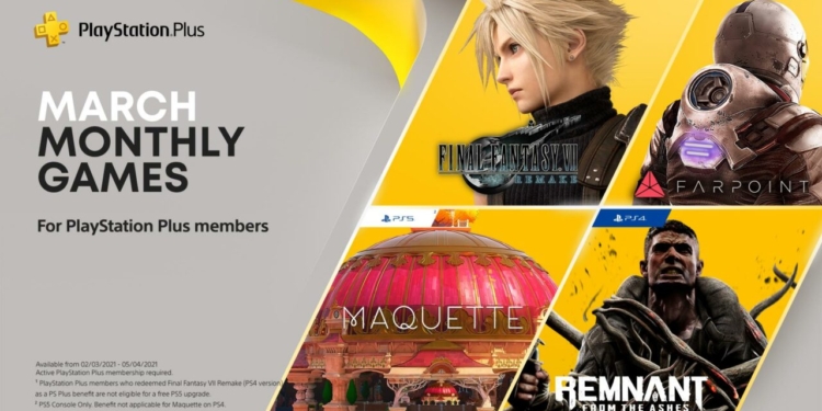 Playstation plus march 2021