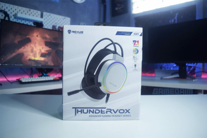 Rexus thundervox hx9 box depan gamedaim review