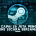 Steam capai 26 juta pengguna online secara bersamaan! Gamedaim