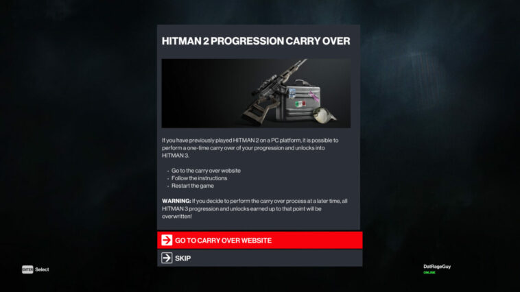 Cara Termudah Transfer Level File Hitman 1 dan 2 Ke Hitman 3 10 Cara Termudah Transfer Level File Hitman 1 dan 2 Ke Hitman 3
