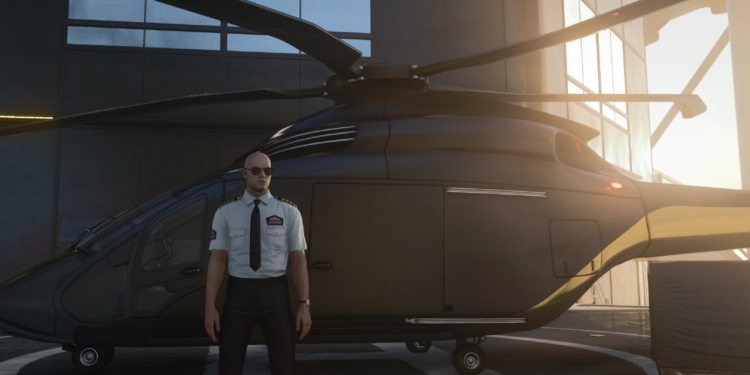 Lokasi kunci helikopter dubai di hitman 3 | io interactive