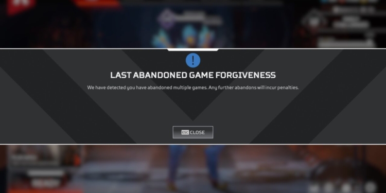 Apex legends banned