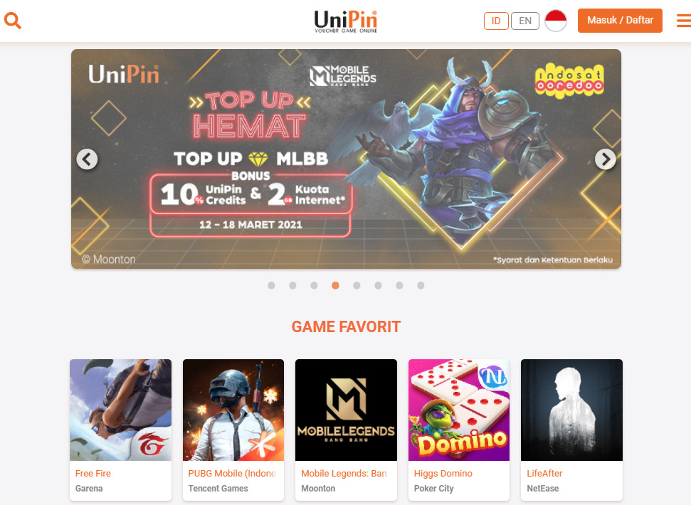 Begini cara top up 3 kingdoms classic dengan mudah unipin