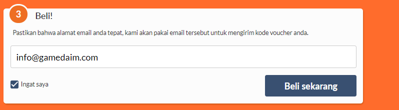 Begini cara top up steam wallet dengan mudah! Email