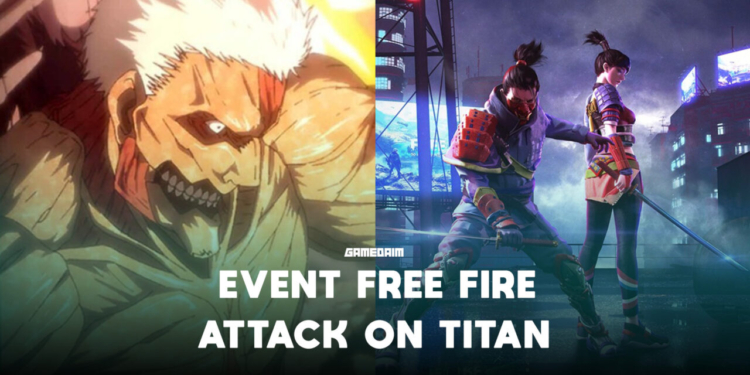 Event kolaborasi free fire dan attack on titan kini telah dimulai! Gamedaim