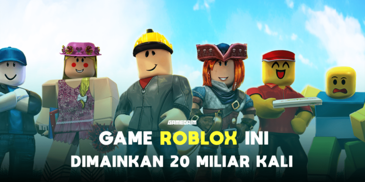 Game roblox satu ini telah dimainkan 20 miliar kali! Gamedaim