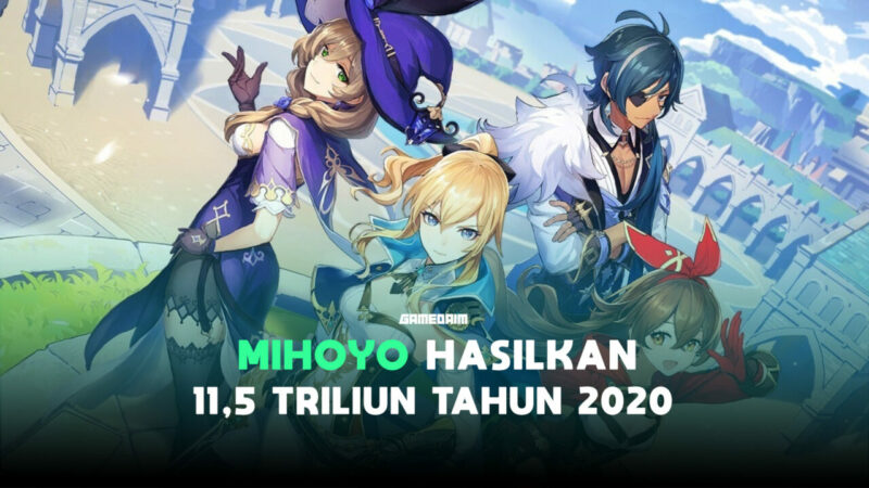 Karena Genshin Impact, Mihoyo Raih Pendapatan 11,5 Triliun Tahun 2020 Gamedaim