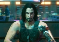 Keanu reeves terlihat membeli merchandise johnny silverhand cyberpunk 2077!