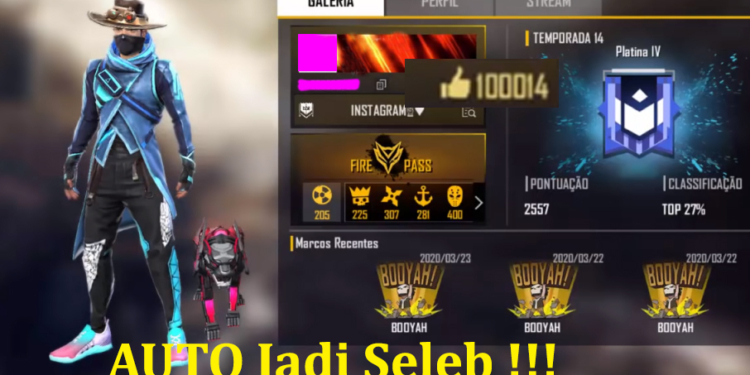 Menambah like profil free fire