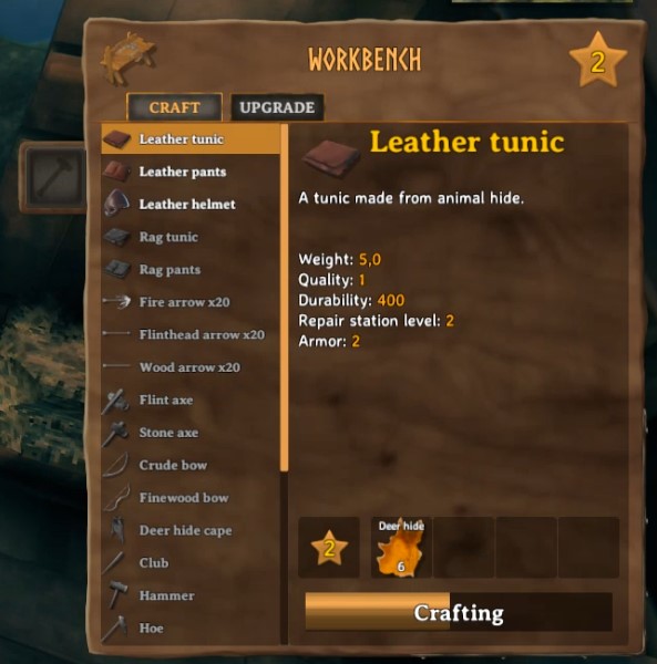 How to make leather tunic in valheim 5