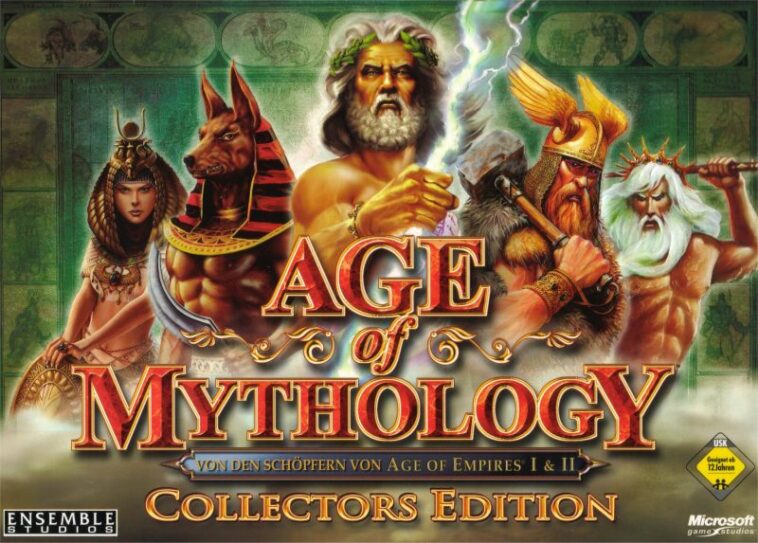 73305 Age Of Mythology Collectors Edition Windows Front Cover