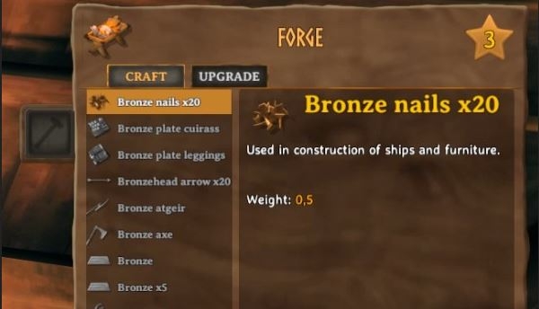 Cara mudah membuat bronze nails pada game valheim | wowkia