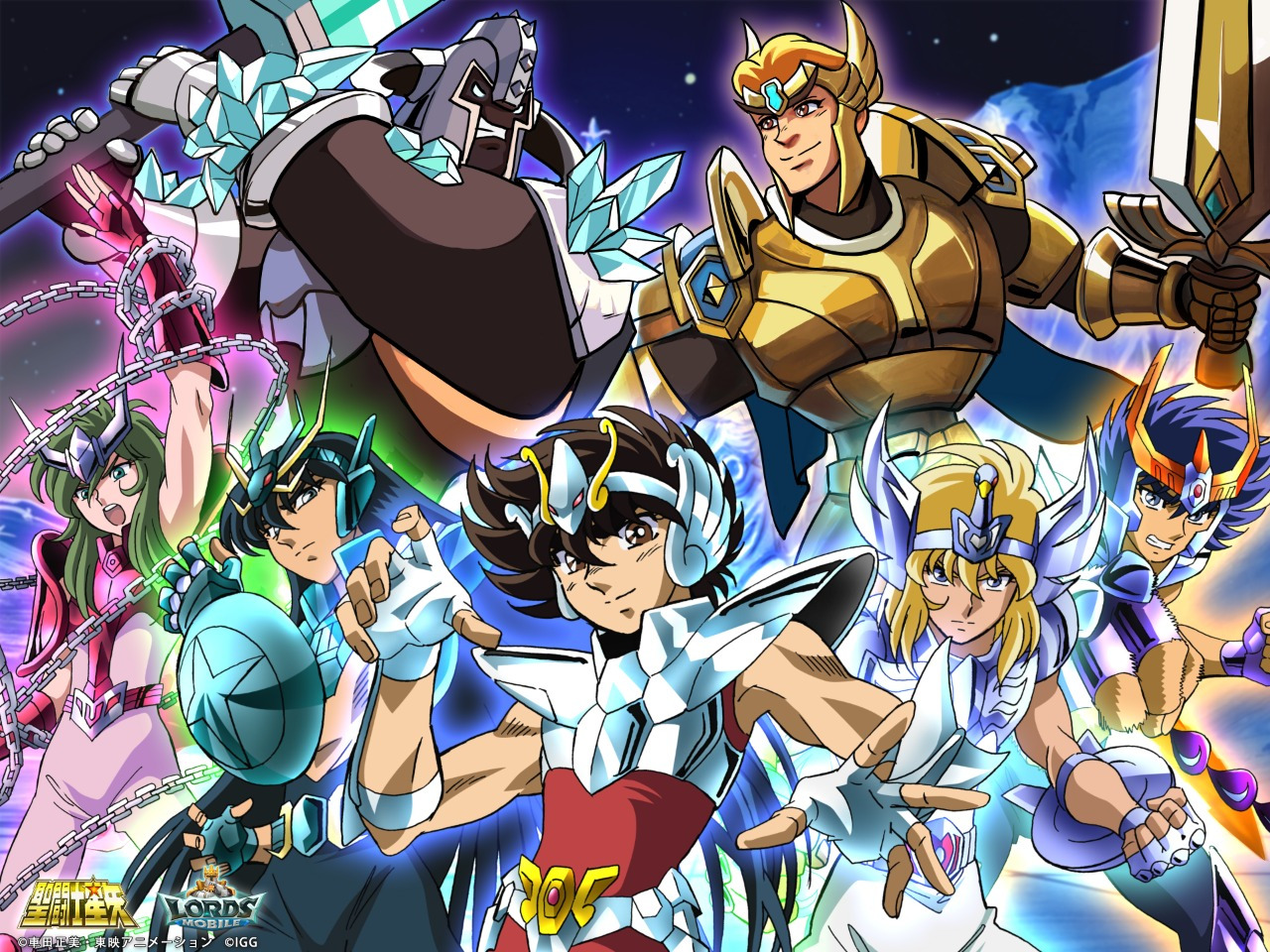 Прохождение lords mobile saint seiya