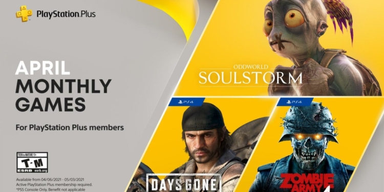 Playstation plus april 2021