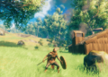 Cara mudah membuat wood shield pada game valheim | polygon