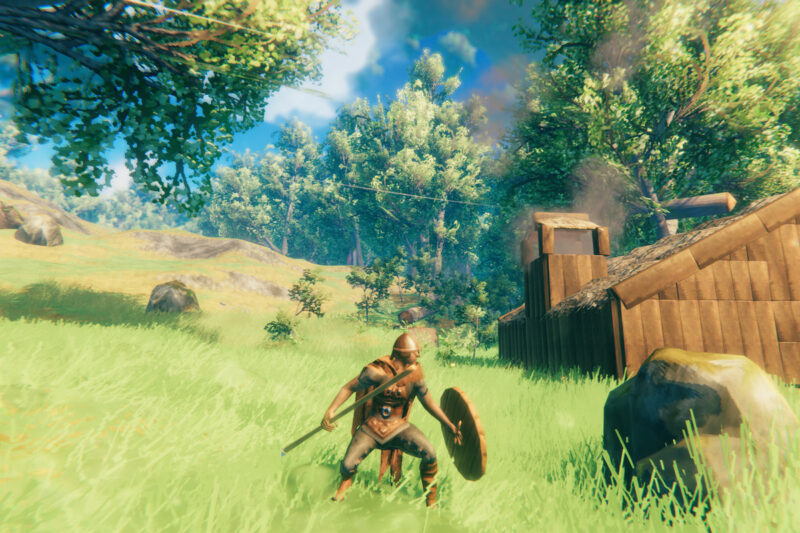 Cara Mudah Membuat Wood Shield Pada Game Valheim | Polygon