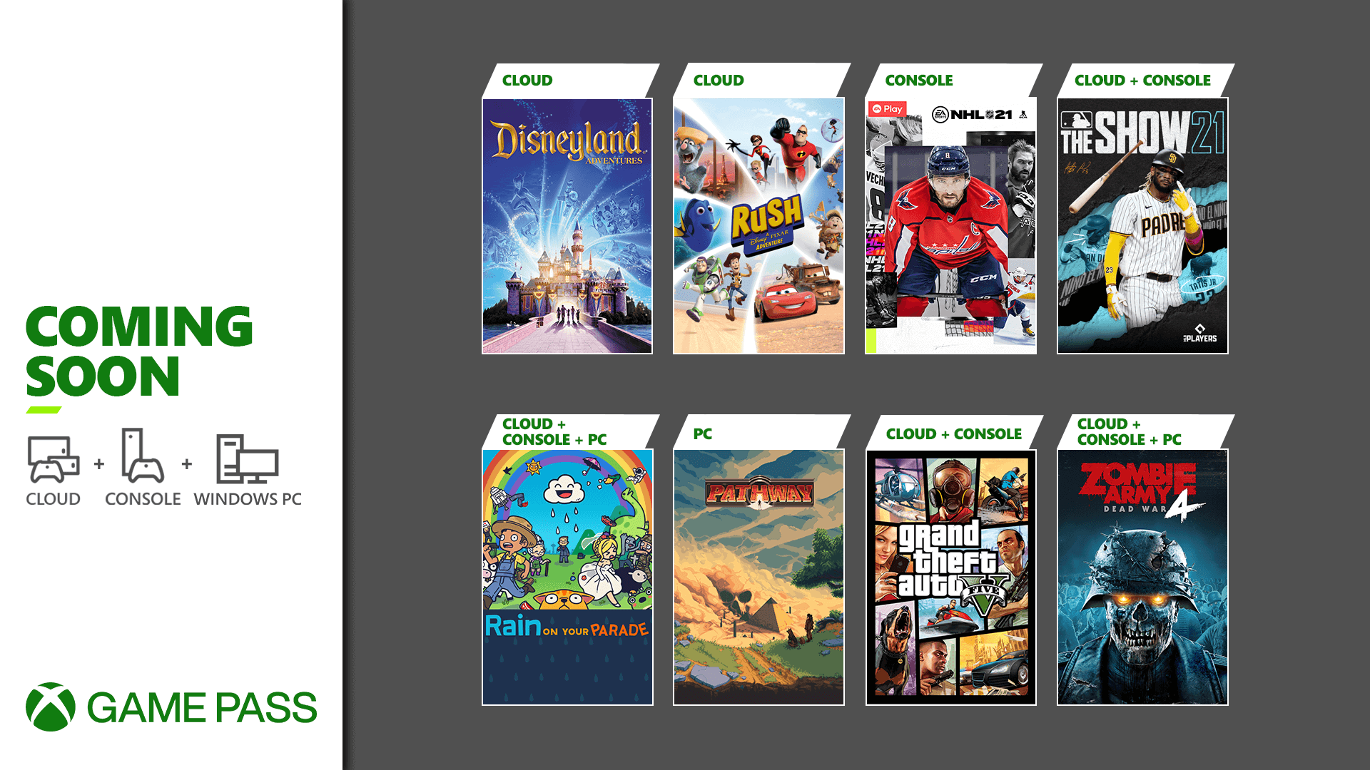 Xbox game pass gta v