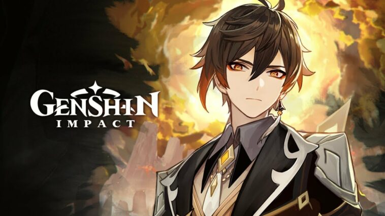 Zhongli senjata | Pemain Genshin Impact Cina