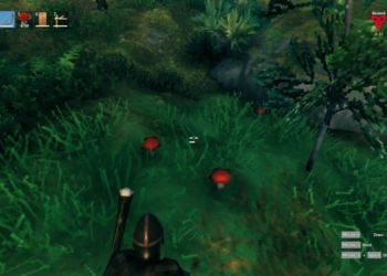 Cara mudah mendapatkan mushroom pada game valheim | iron gate