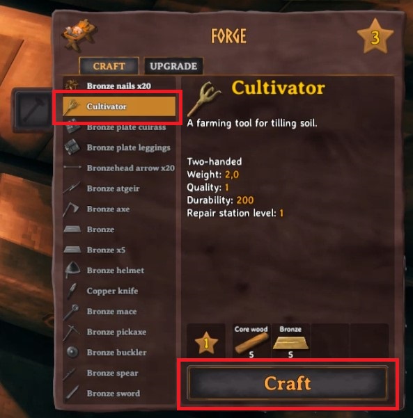 How To Make Cultivator In Valheim 4