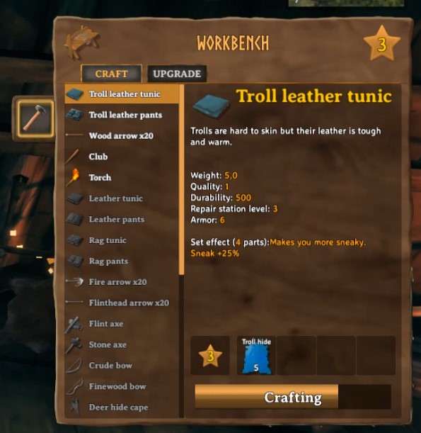 How to make troll leather tunic in valheim 5