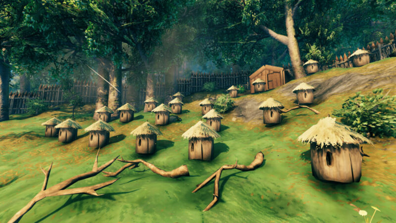 Cara mudah membuat beehive pada game valheim | coffee stain